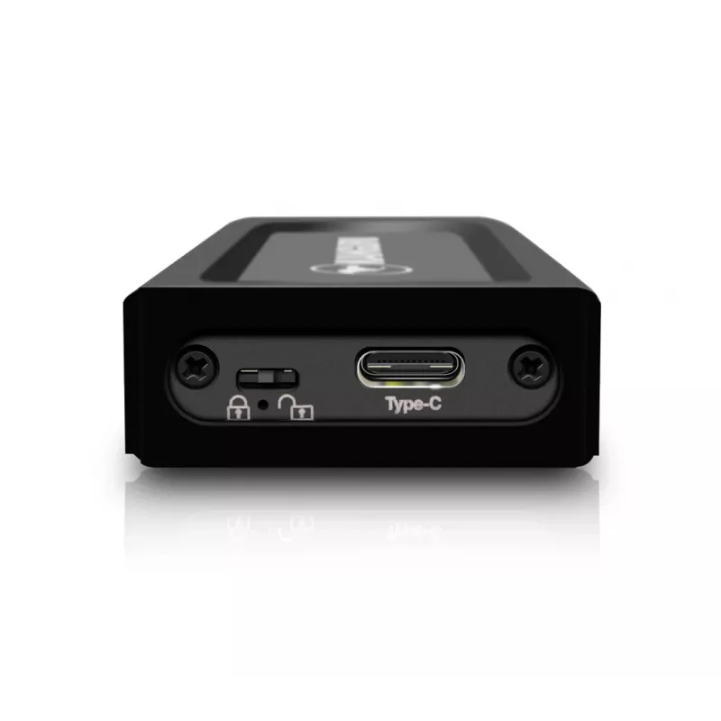 iStorage Kanguru UltraLock Superspeed+ USB-C M.2 NVMe Išorinis SSD 2 TB | Saugus nešiojamasis kietojo kūno diskas | Fizinio rašymo apsaugos jungiklis | Saugi programinė įranga | TAA atitinkantis |