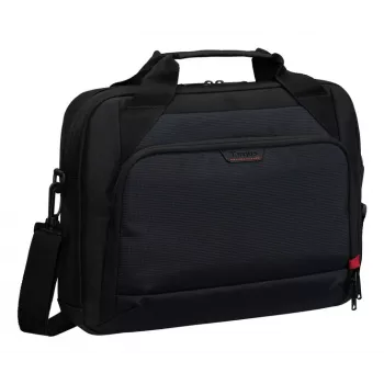 Targus EcoSmart 35,6 cm (14 colių) portfelis Juoda, Raudona