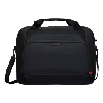 Targus EcoSmart 45,7 cm (18 col.) portfelis, juodos ir raudonos spalvos