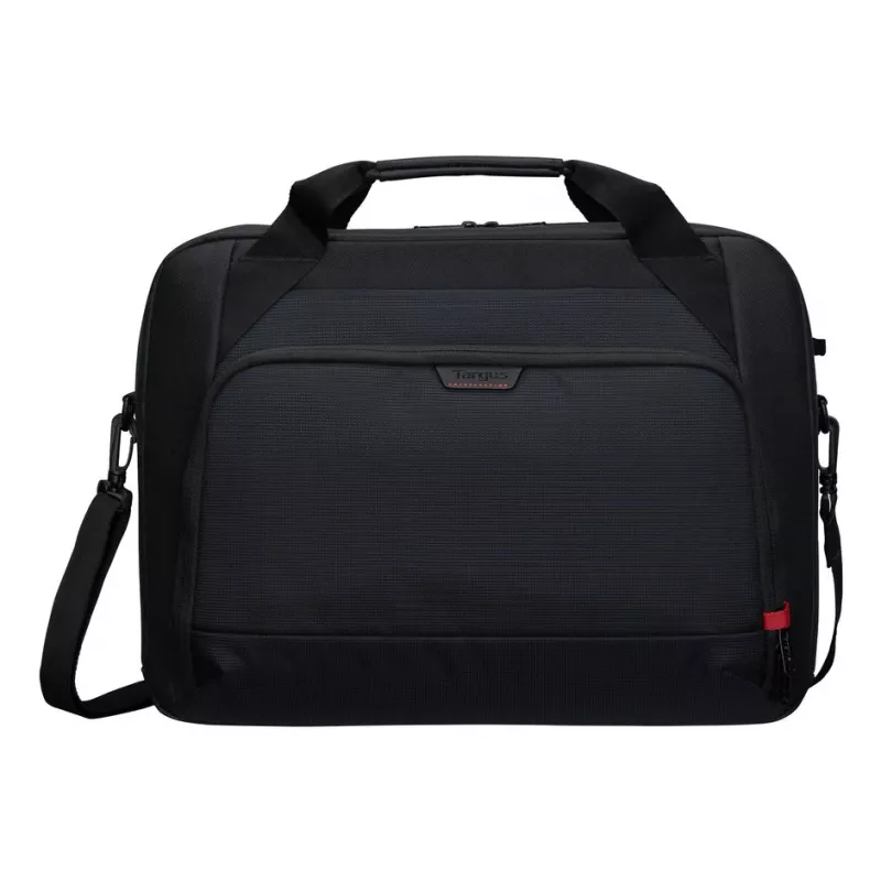 Targus EcoSmart 45,7 cm (18 col.) portfelis, juodos ir raudonos spalvos