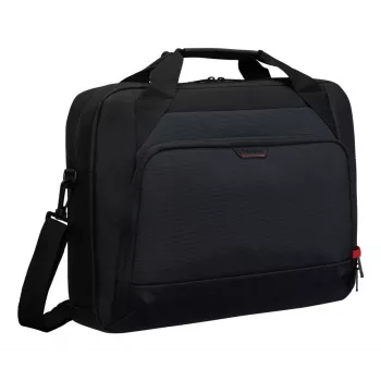 Targus EcoSmart 45,7 cm (18 col.) portfelis, juodos ir raudonos spalvos