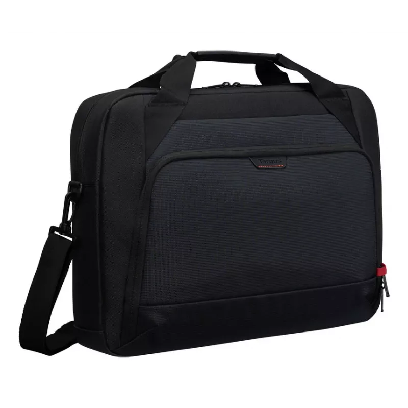 Targus EcoSmart 45,7 cm (18 col.) portfelis, juodos ir raudonos spalvos