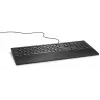 DELL laidinis klaviatūra - KB216 - itališka (QWERTY) - juoda, pilno dydžio (100 %), laidinė, USB, QWERTY, juoda
