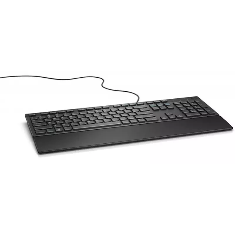 DELL laidinis klaviatūra - KB216 - itališka (QWERTY) - juoda, pilno dydžio (100 %), laidinė, USB, QWERTY, juoda
