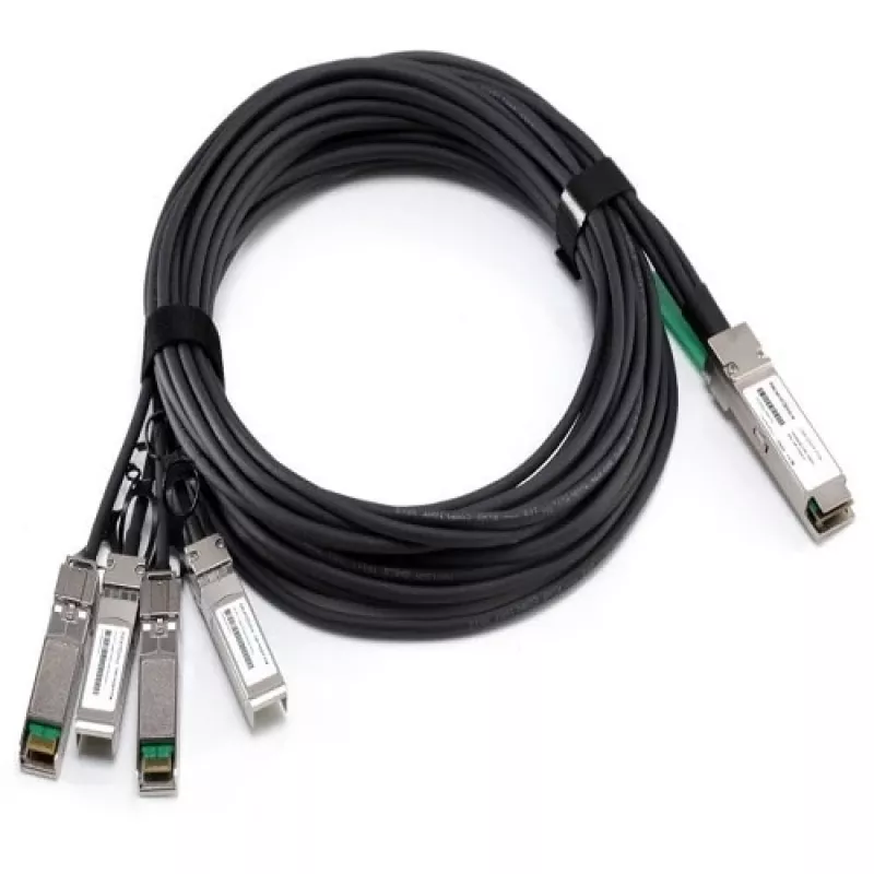 DELL 470-AAXG InfiniBand / šviesolaidinis kabelis 3 m QSFP+ 4x SFP+ juodas