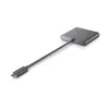 DELL adapteris USB-C į HDMI/DP su maitinimo praleidimu, laidinis, USB 3.2 Gen 2 (3.1 Gen 2) Type-C, juoda, 3840 x 2160 pikselių, Dell, 3840 x 2160 pikselių