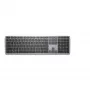 DELL Pro Plus klaviatūra - KB700 - Belgian (AZERTY), Full-size (100%), Wireless, RF Wireless + Bluetooth, AZERTY, Pilka