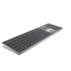 DELL Pro Plus klaviatūra - KB700 - Belgian (AZERTY), Full-size (100%), Wireless, RF Wireless + Bluetooth, AZERTY, Pilka
