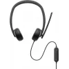 DELL Pro Wired Headset - WH3024, Wired, Calls/Music, 20 - 20000 Hz, 110 g, Headset, Juoda