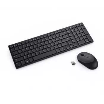 DELL Pro Compact Silent klaviatūra ir pelė - KM555 - Pan-Nordic (QWERTY)