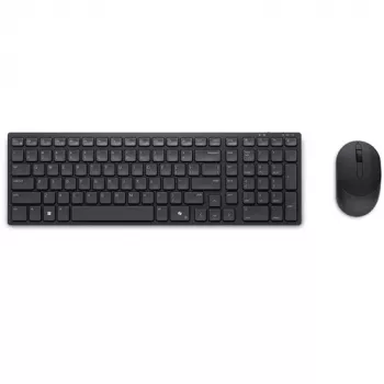 DELL Pro Compact Silent klaviatūra ir pelė - KM555 - Pan-Nordic (QWERTY)