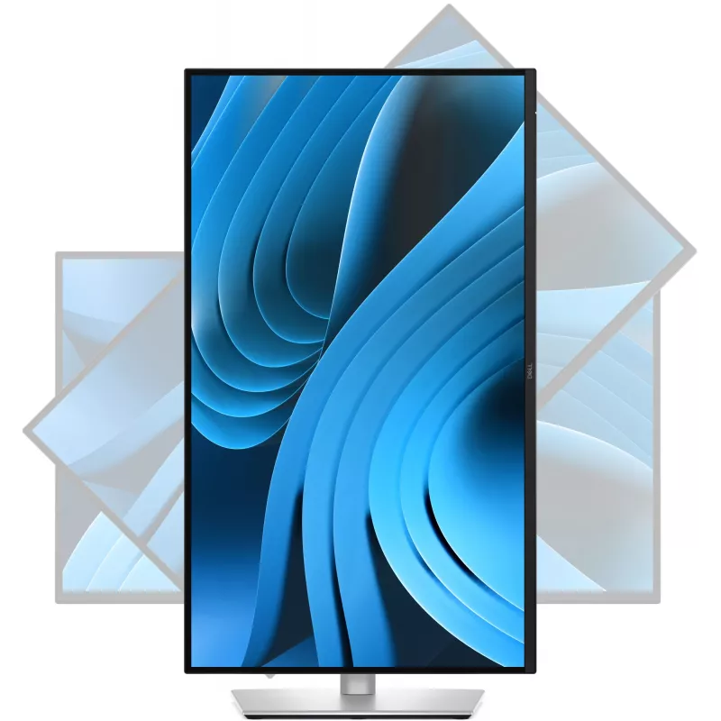 DELL Pro Plus P2725D kompiuterio monitorius 68,6 cm (27 coliai) 2560 x 1440 pikseliai Quad HD LCD Juoda, Sidabrinė