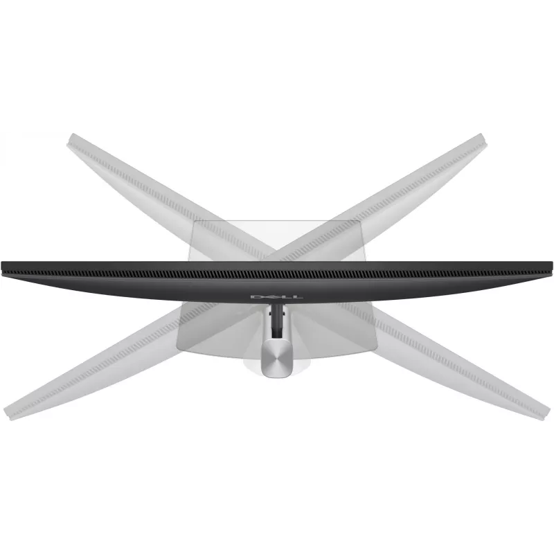 DELL Pro Plus P2725DE kompiuterio monitorius 68,6 cm (27 colių) 2560 x 1440 pikseliai Quad HD LCD juoda, sidabrinė