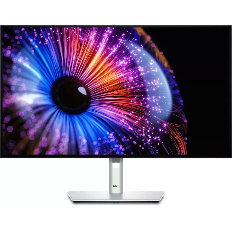 DELL UltraSharp U2724DE kompiuterio monitorius 68,6 cm (27 colių) 2560 x 1440 pikselių Quad HD LCD juoda, sidabrinė