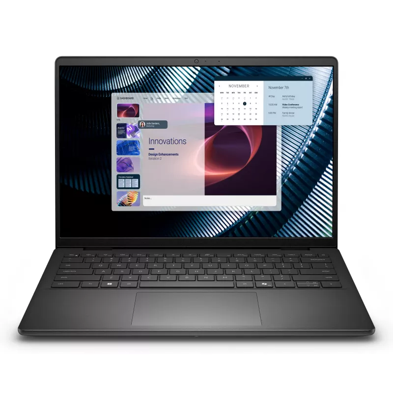 DELL Pro 14 Essential PV14250 Intel Core 7 150U nešiojamasis kompiuteris 35.6 cm (14 colių) Full HD+ 16 GB DDR5-SDRAM 512 GB SSD Wi-Fi 6 (802.11ax) Windows 11 Pro Belgian Juoda