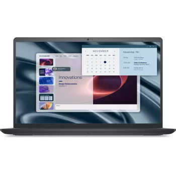 DELL Pro 15 Essential PV15255 AMD Ryzen™ 5 7520U nešiojamasis kompiuteris 39,6 cm (15,6 colio) Full HD 8 GB LPDDR5-SDRAM 512 GB SSD Wi-Fi 5 (802.11ac) Windows 11 Pro Nordic Juoda
