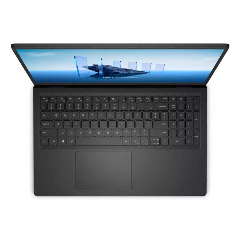 DELL Pro 15 Essential PV15250 Intel® Core™ i5 i5-1334U Nešiojamasis kompiuteris 39,6 cm (15,6 colių) Full HD 16 GB DDR5-SDRAM 512 GB SSD Wi-Fi 6 (802.11ax) Windows 11 Pro Nordic Juoda