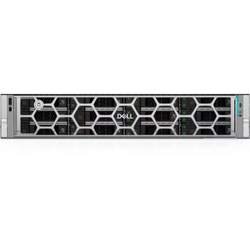 DELL R570 serveris 1,92 TB stovo (2U) Intel Xeon 6 6517P 3,2 GHz 32 GB DDR5-SDRAM 1100 W