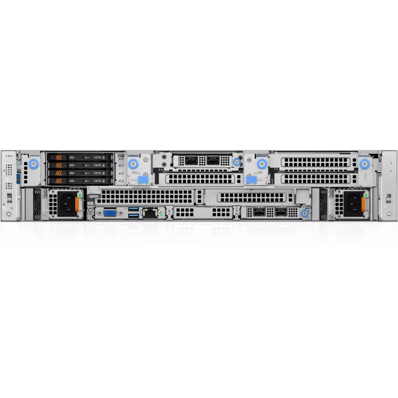 DELL R570 serveris 1,92 TB stovo (2U) Intel Xeon 6 6517P 3,2 GHz 32 GB DDR5-SDRAM 1100 W