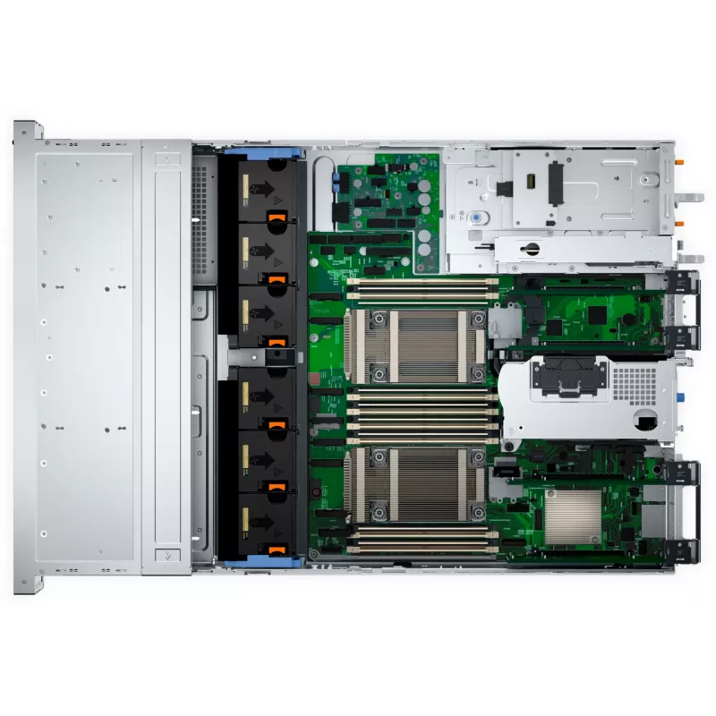 DELL PowerEdge R760XS serveris 480 GB Rack (2U) Intel Xeon Sidabrinė 4510 2.4 GHz 32 GB DDR5-SDRAM 1100 W