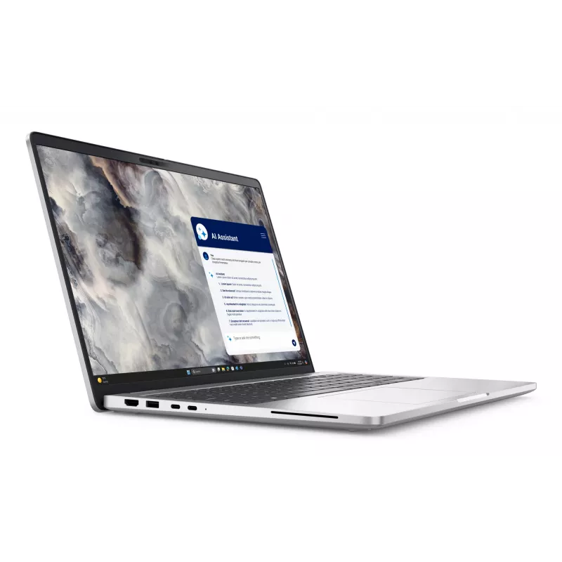 DELL Pro 16 Plus PB16250 Copilot+ PC Intel Core Ultra 7 266V nešiojamasis kompiuteris 40,6 cm (16 colių) Full HD+ 16 GB LPDDR5x-SDRAM 512 GB SSD Wi-Fi 7 (802.11be) Windows 11 Pro vokiška aliuminis
