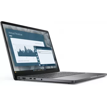 DELL Pro 14 PC14255 AMD Ryzen™ 5 PRO PRO 230 Nešiojamasis kompiuteris 35,6 cm (14 col.) Full HD+ 16 GB DDR5-SDRAM 512 GB SSD Wi-Fi 6E (802.11ax) Windows 11 Pro Vokiečių Juoda