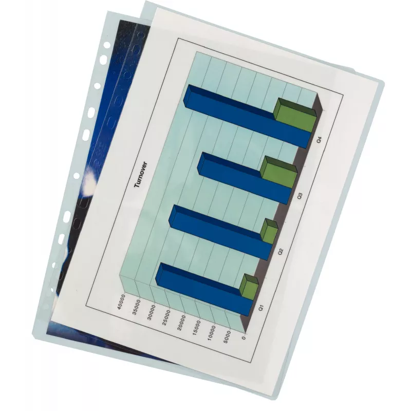 Leitz iLAM Pre-punched A4 Laminating Pouches, 80 mikronų, pakuotėje 100 vnt.