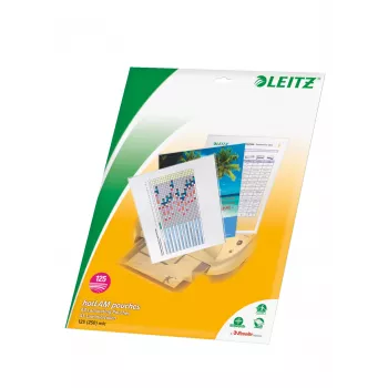 “Leitz iLAM Premium Glossy A3” laminavimo maišeliai, 125 mikronų, 25 vnt. pakuotė