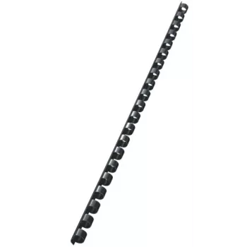 Leitz Spines Plastic 10 mm comBIND, juoda, 65 lapai, PVC, A4, 1 cm, 10 mm