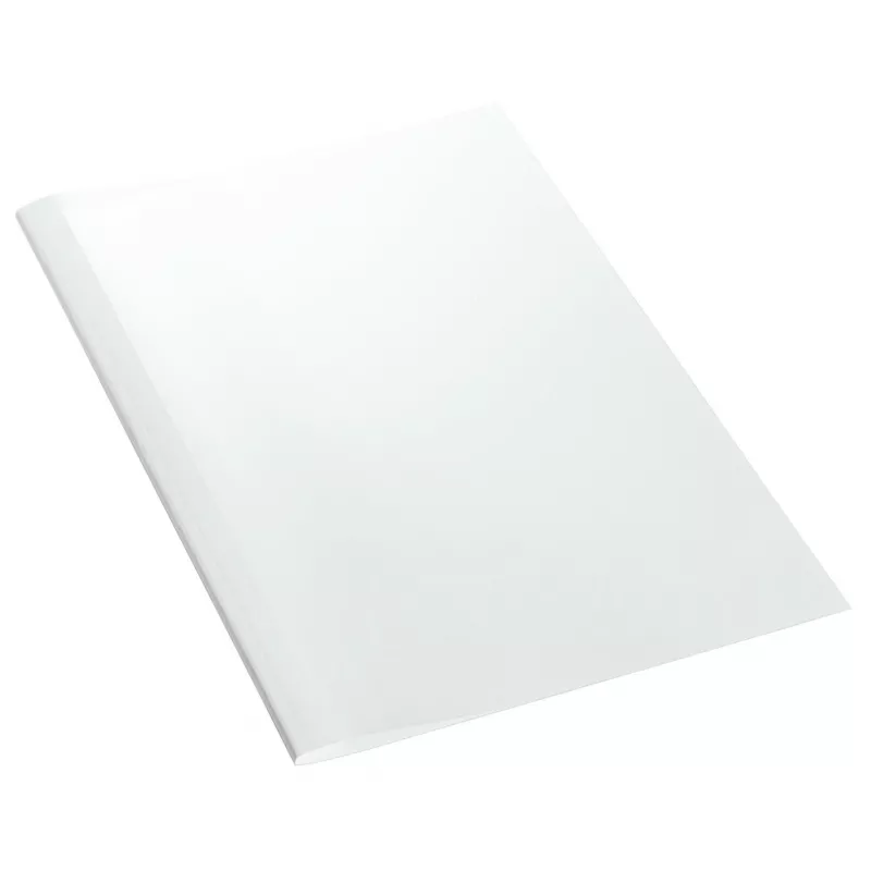 Leitz Binding Covers Thermal Standard 3 mm, A4, kartonas, PVC, permatoma, balta, 30 lapų, 240 g/m², 80 g/m²