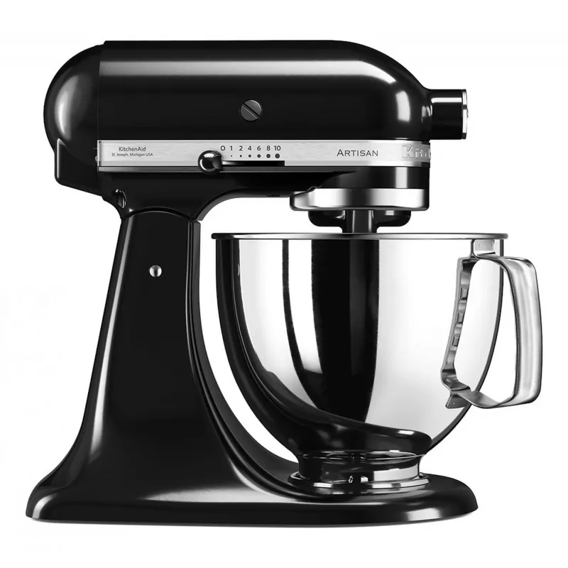 KitchenAid 5KSM125EOB stacionarus maišytuvas 300 W Juodas