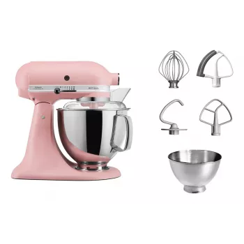 KitchenAid 5KSM175PSEDR stacionarus maišytuvas 300 W Džiovintos rožės spalva