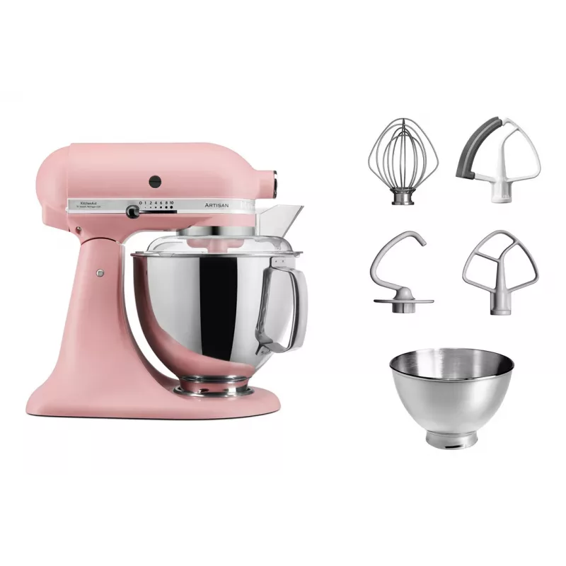KitchenAid 5KSM175PSEDR stacionarus maišytuvas 300 W Džiovintos rožės spalva