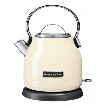 KitchenAid 5KEK1222EAC elektrinis virdulys 1,25 L 2200 W Juoda, Kreminė, Nerūdijantis plienas