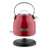 KitchenAid 5KEK1222EER elektrinis virdulys 1,25 L 2200 W Juoda, Raudona, Nerūdijantis plienas
