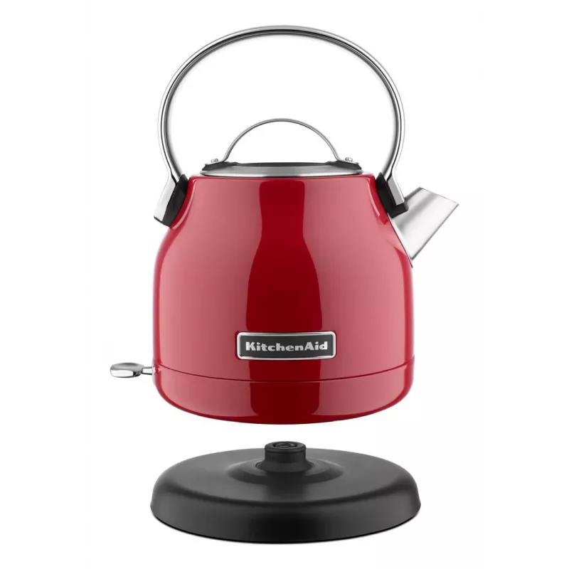 KitchenAid 5KEK1222EER elektrinis virdulys 1,25 L 2200 W Juoda, Raudona, Nerūdijantis plienas