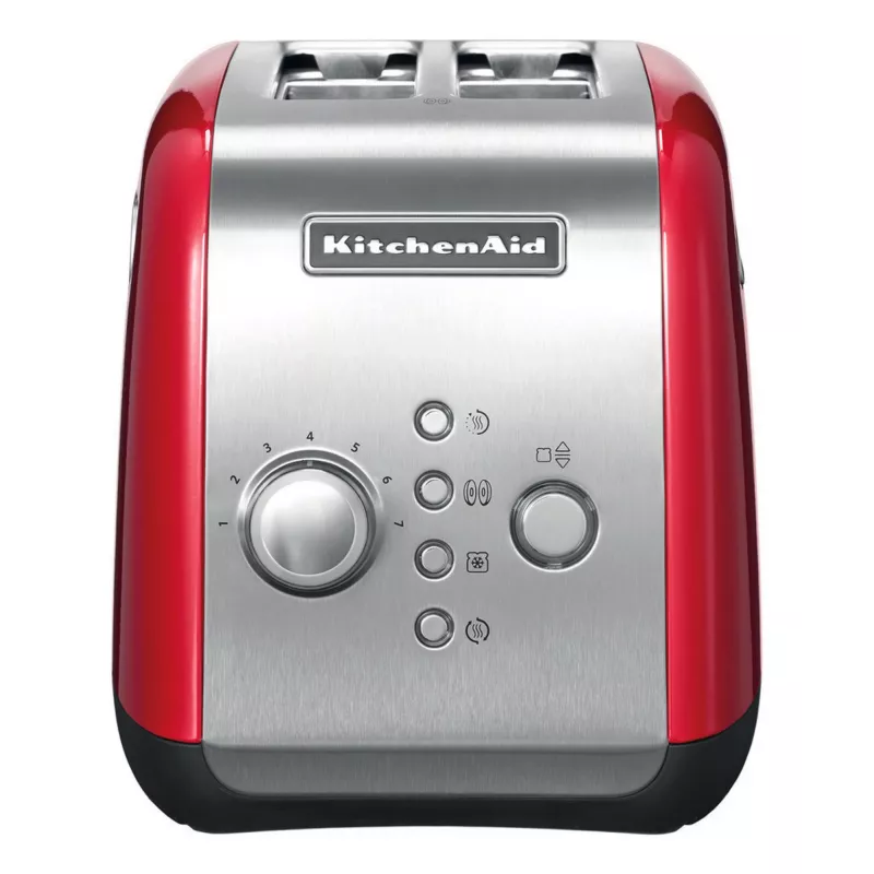 KitchenAid 5KMT221EER 7 2 riekelės (-ių) 1100 W Raudona, Nerūdijantis plienas