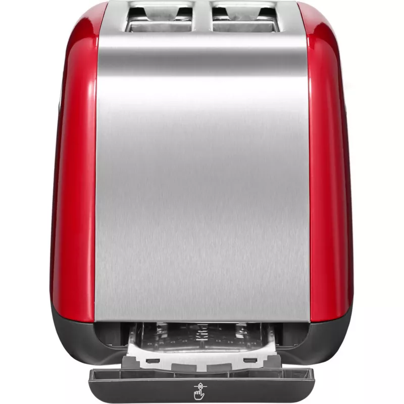 KitchenAid 5KMT221EER 7 2 riekelės (-ių) 1100 W Raudona, Nerūdijantis plienas