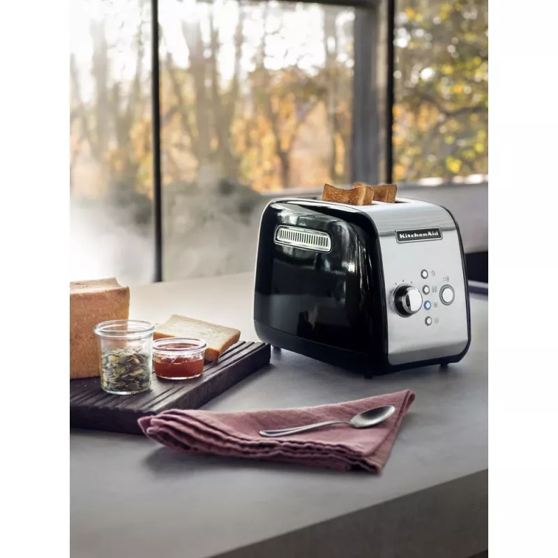 KitchenAid 5KMT221EOB 7 2 riekelės (-ių) 1100 W Juoda, Nerūdijantis plienas