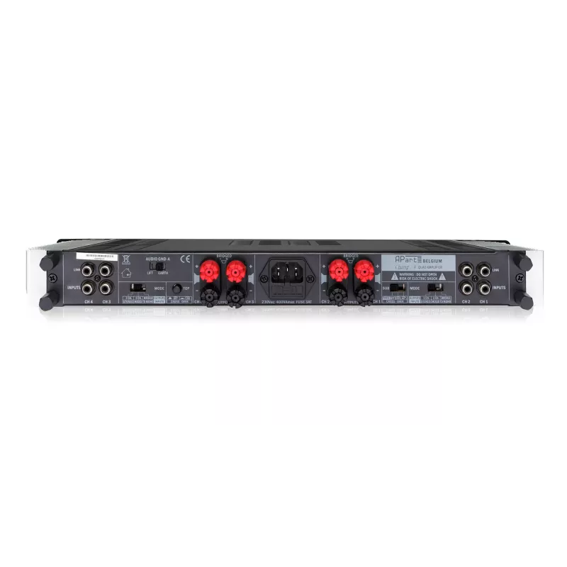 Biamp Commercial Audio CHAMP-4 4.0 kanalų Sceninis / koncertinis Juoda