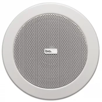 Biamp Commercial CM4 4 colių dvigubo kūgio garsiakalbis, baltas, 1 juostos, laidinis, 15 W, 100 - 20000 Hz, 16 Ω, baltas