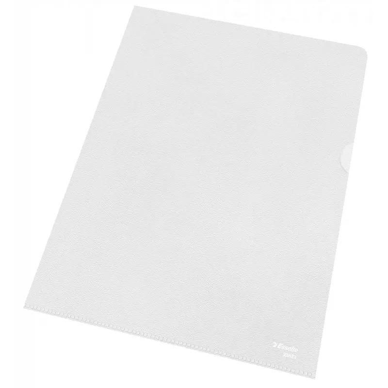 Esselte aplankas 120 my A4, A4, polivinilchloridas (PVC), permatomas, 220 mm, 307 mm, 1 mm