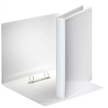 Esselte Panorama žiediniai segtuvai A4, 2 x 25 mm žiedinis segtuvas baltas