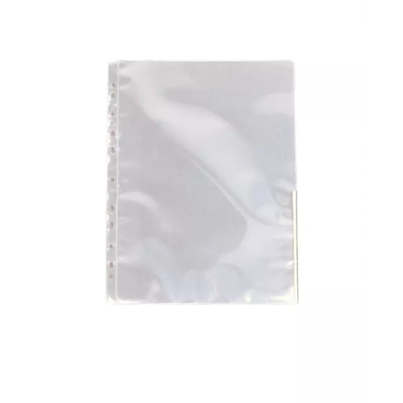 Esselte Pocket 105my Coloured Edge A4, A4, White, Polypropylene (PP), Portrait, 0.105 mm, 234 mm