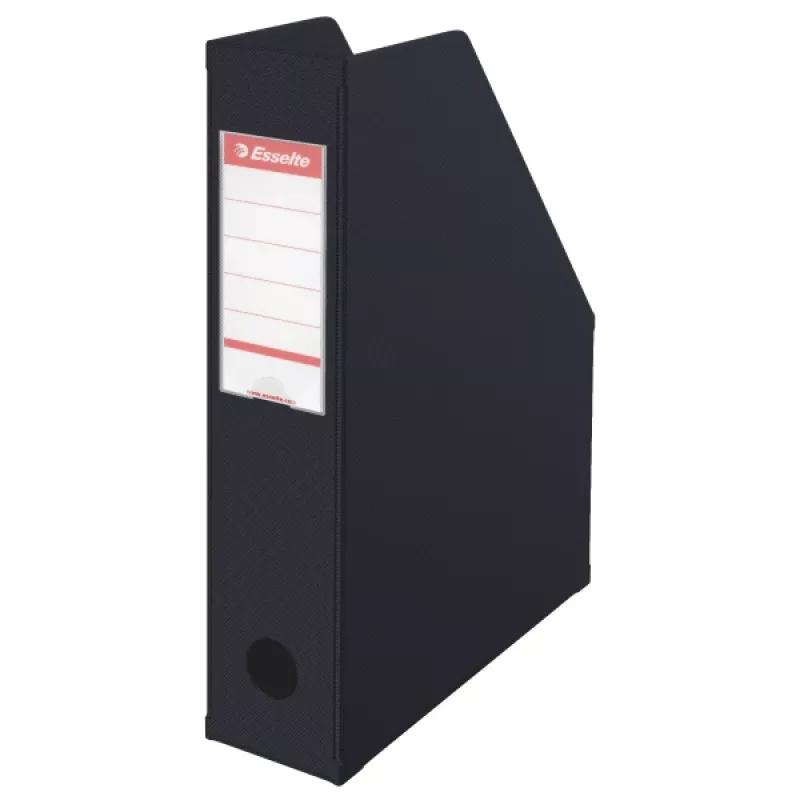 Esselte Magazine File Vivida A4/70mm, juoda, polivinilchloridas (PVC), A4, 270 g
