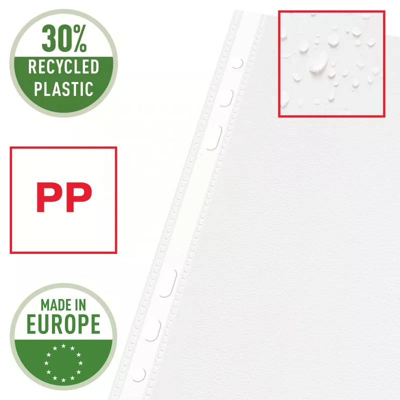 Esselte Quality Pocket A5, 30 % perdirbto plastiko iki vartojimo