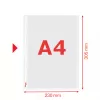 Esselte Quality Pocket A4, atidaromas kairėje, 30% perdirbto plastiko prieš vartojimą