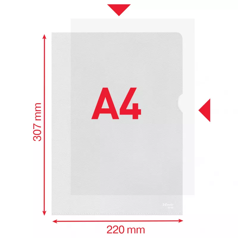 Esselte kokybiškas aplankas A4, 30 % perdirbto plastiko