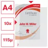 Esselte Premium kišenė A4, atidaryta viršuje ir kairėje, 30% perdirbto plastiko prieš vartojimą