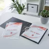 Esselte Premium kišenė A4, atidaryta viršuje ir kairėje, 30% perdirbto plastiko prieš vartojimą